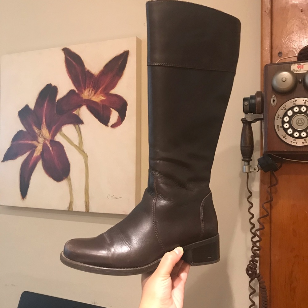 La Canadienne passion boots brown leather